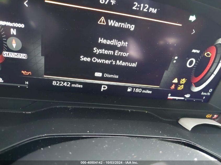 NISSAN PATHFINDER PLATINUM 2WD 2022