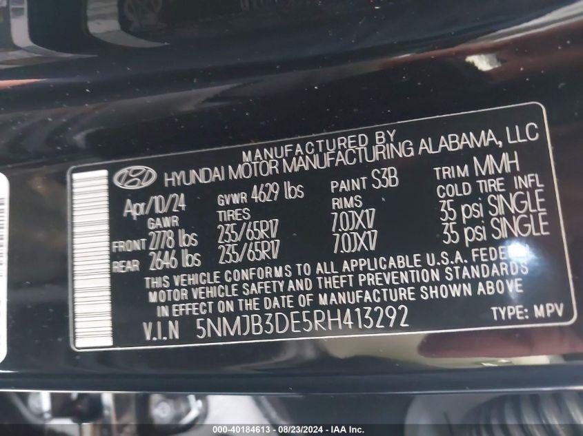 HYUNDAI TUCSON SEL 2024