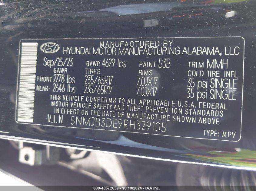 HYUNDAI TUCSON SEL 2024