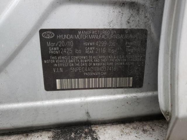 HYUNDAI SONATA SE 2011