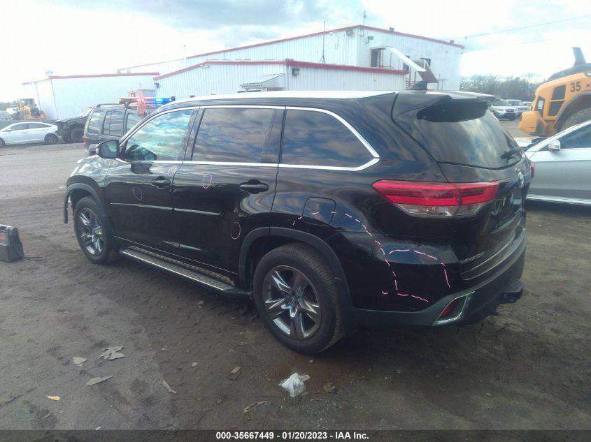 TOYOTA HIGHLANDER LIMITED 2019