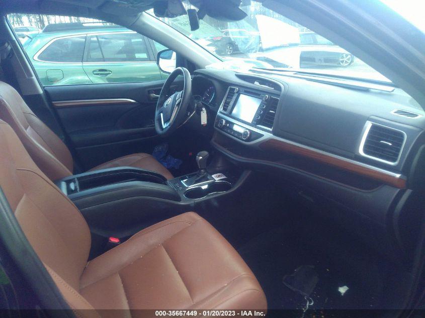 TOYOTA HIGHLANDER LIMITED 2019