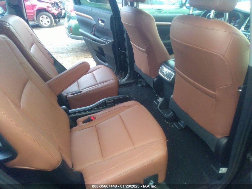 TOYOTA HIGHLANDER LIMITED 2019