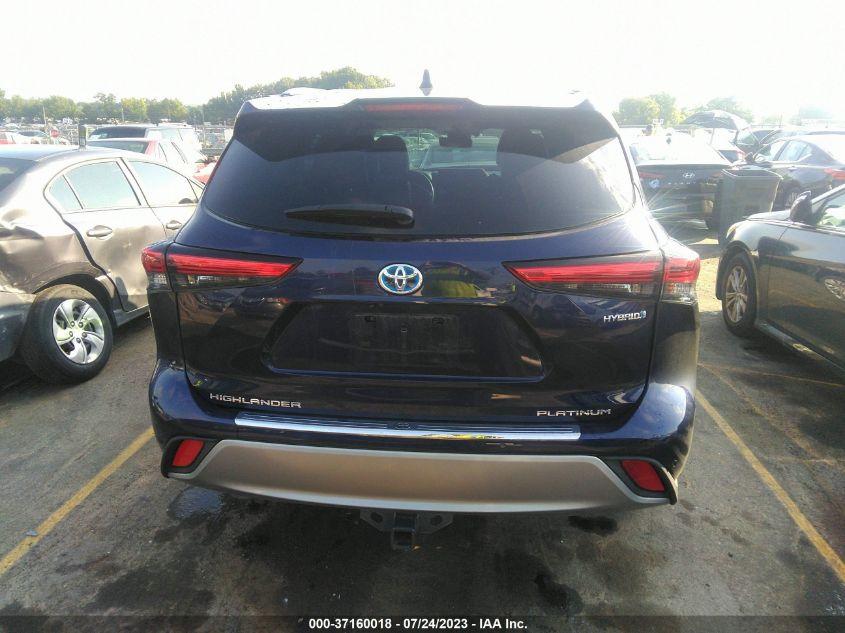 TOYOTA HIGHLANDER HYBRID PLATINUM 2021