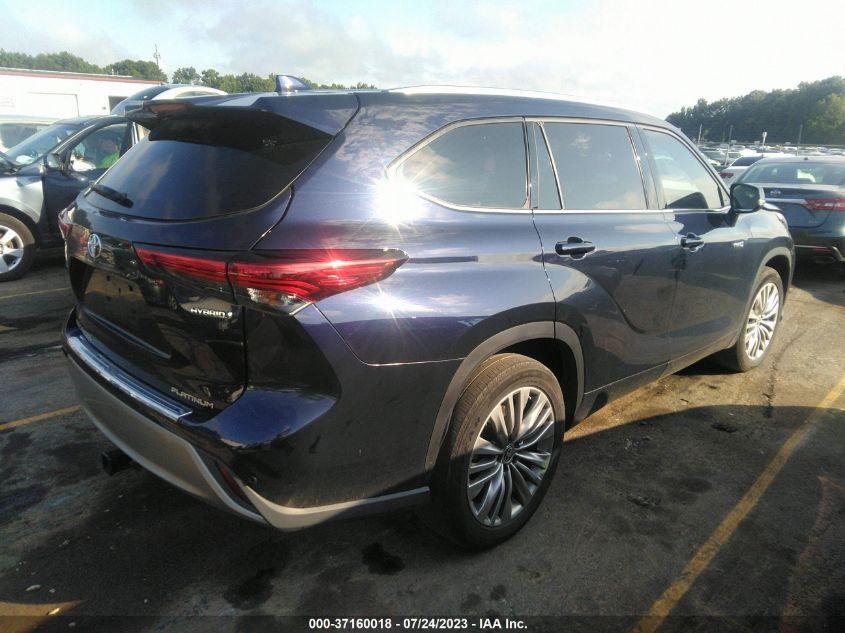 TOYOTA HIGHLANDER HYBRID PLATINUM 2021