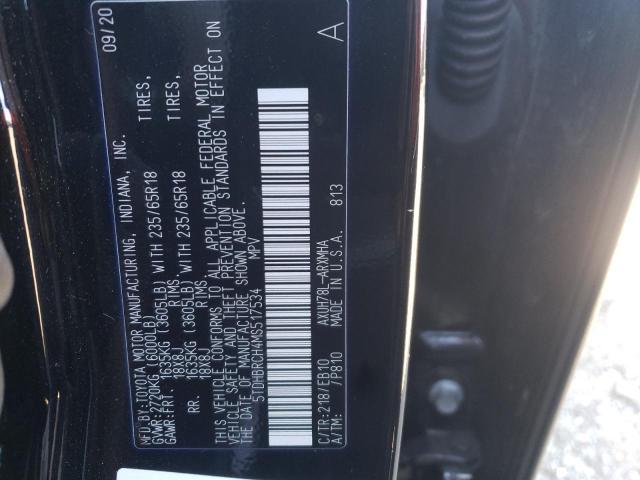 TOYOTA HIGHLANDER  2021