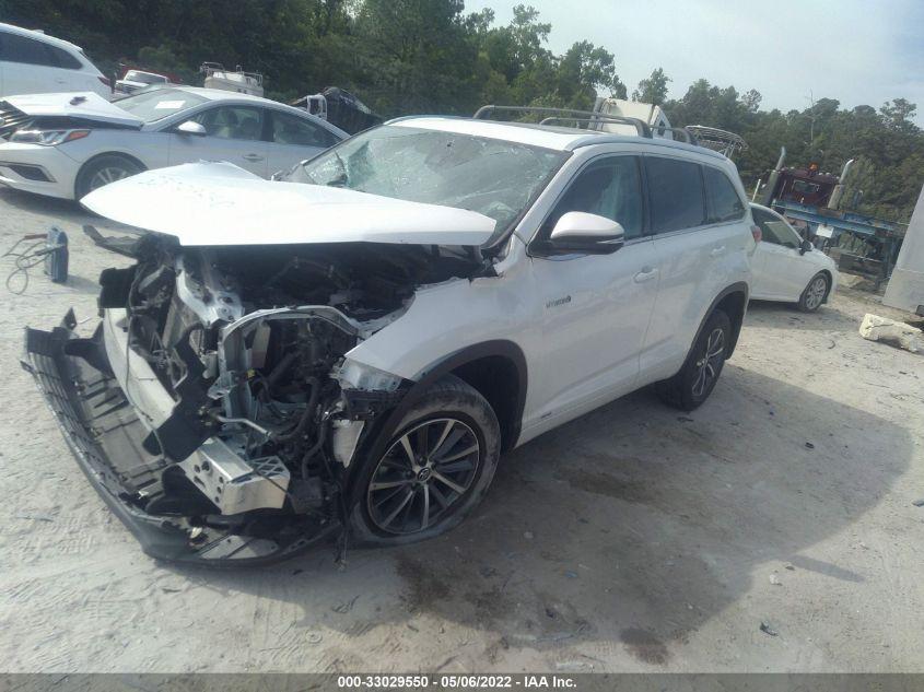 TOYOTA HIGHLANDER HYBRID/XLE 2018