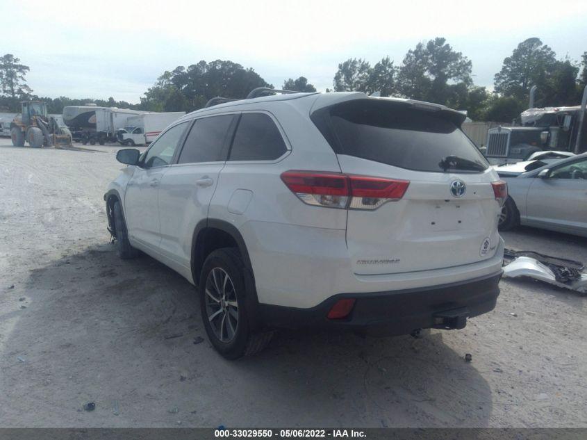 TOYOTA HIGHLANDER HYBRID/XLE 2018