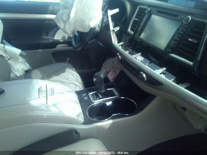 TOYOTA HIGHLANDER HYBRID/XLE 2018