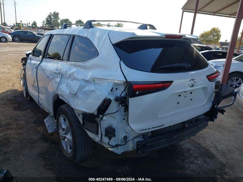 TOYOTA HIGHLANDER L/LE/XLE/LIMITED/PLATINUM 2023