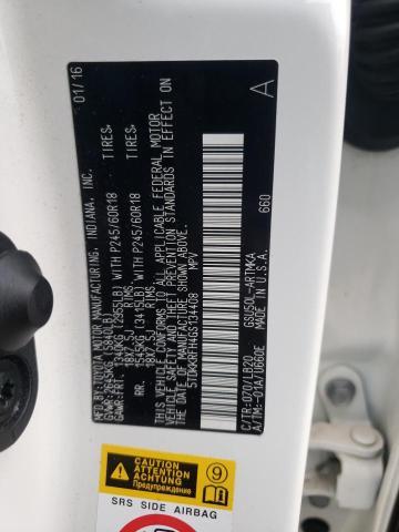 TOYOTA HIGHLANDER  2016