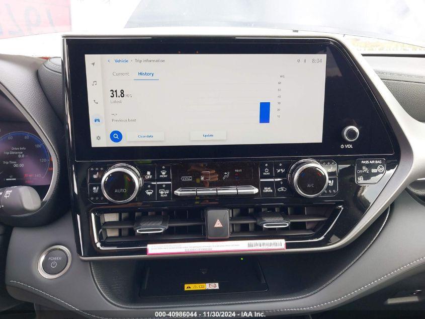 TOYOTA HIGHLANDER HYBRID LIMITED 2024