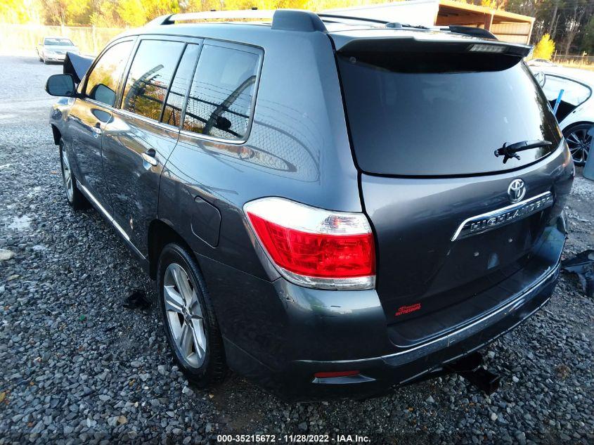 TOYOTA HIGHLANDER LIMITED 2013