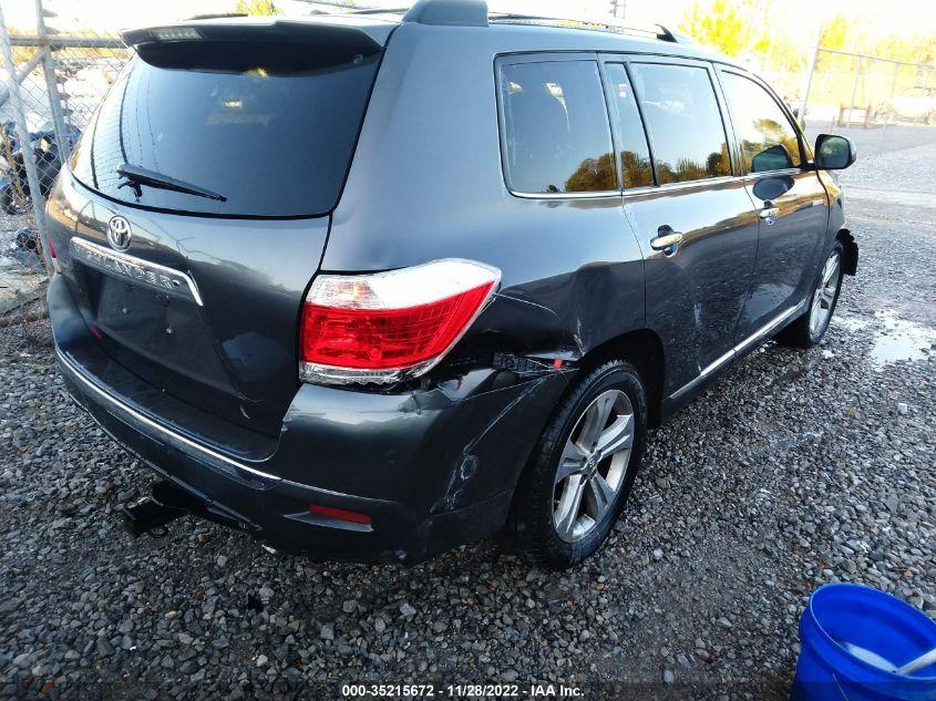 TOYOTA HIGHLANDER LIMITED 2013
