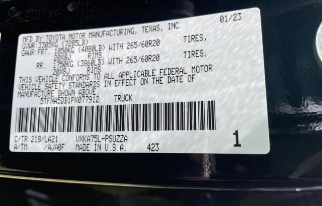 TOYOTA TUNDRA CRE 2023