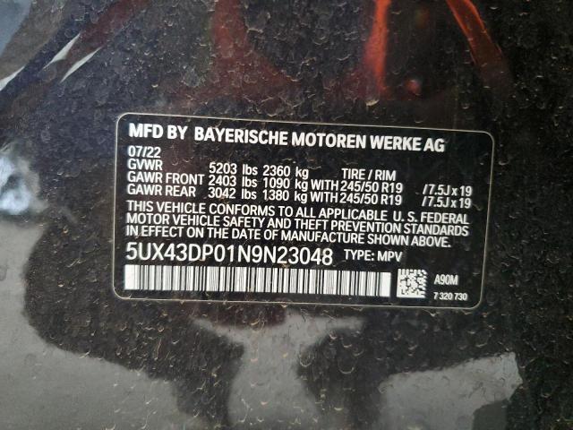 BMW X3 SDRIVE3 2022