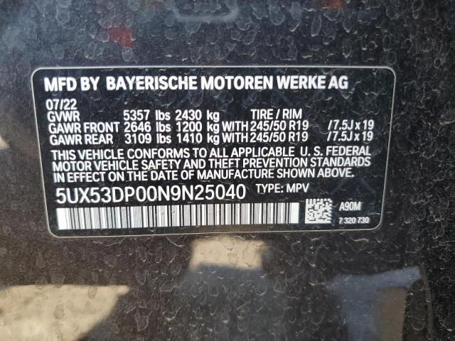BMW X3 XDRIVE3 2022