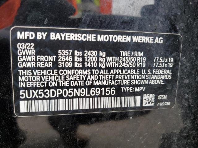 BMW X3 XDRIVE3 2022