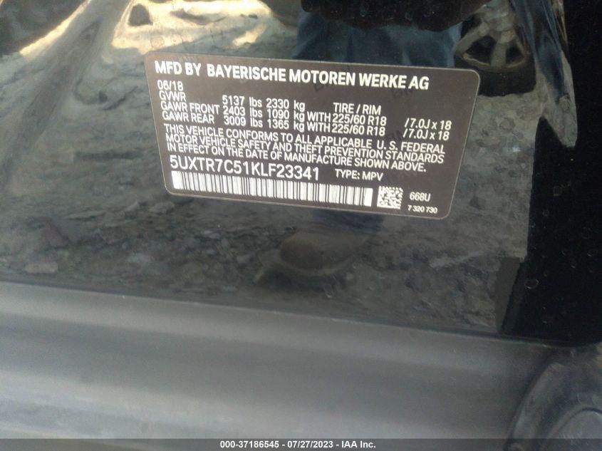 BMW X3 SDRIVE30I 2019