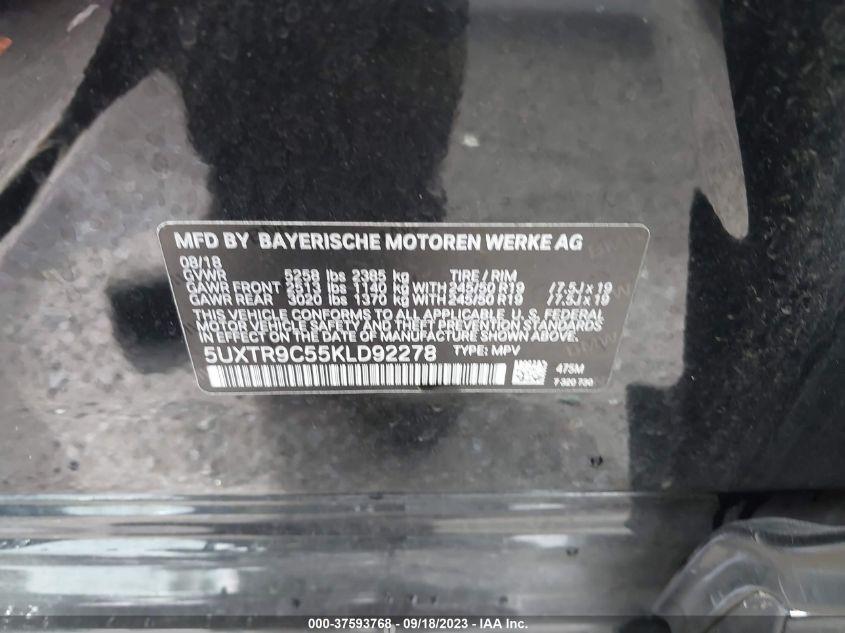 BMW X3 XDRIVE30I 2019