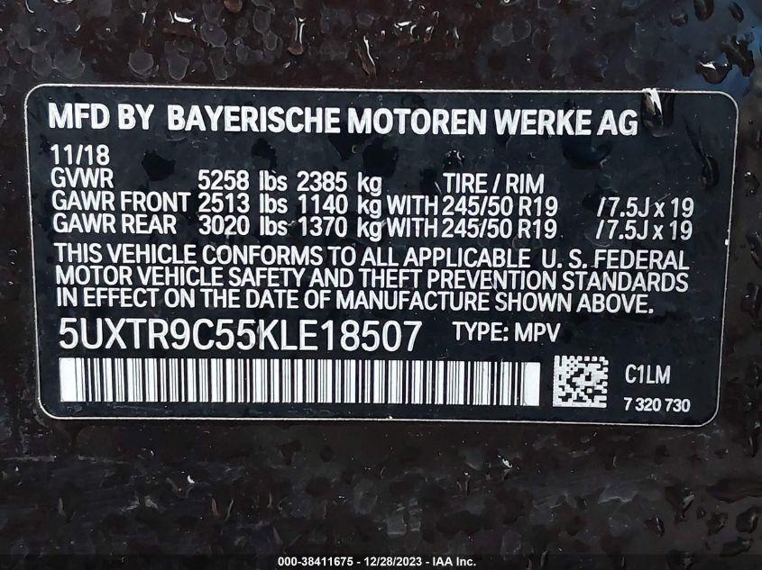 BMW X3 XDRIVE30I 2019