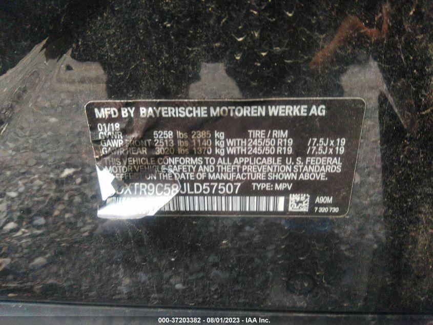 BMW X3 XDRIVE30I 2018