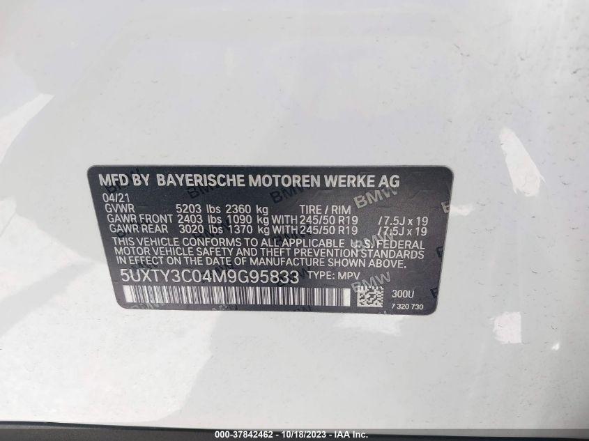 BMW X3 SDRIVE30I 2021