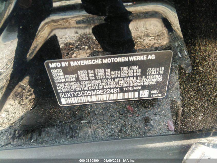 BMW X3 SDRIVE30I 2021