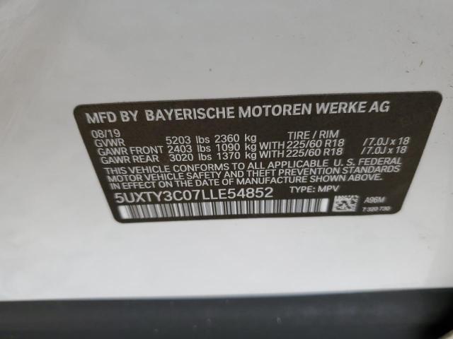 BMW X3 SDRIVE3 2020