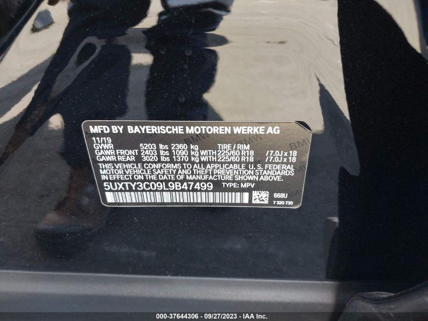 BMW X3 SDRIVE30I 2020