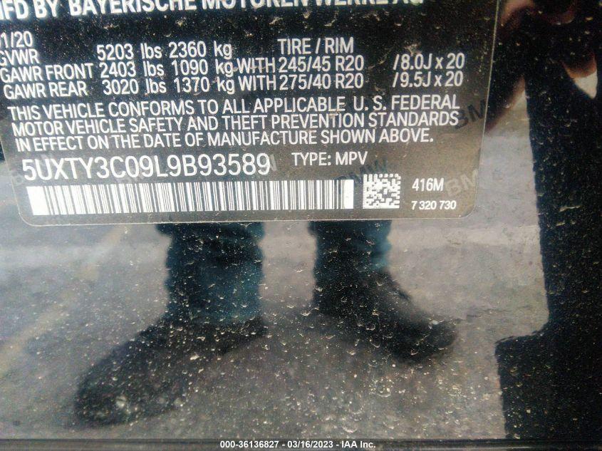 BMW X3 SDRIVE30I 2020