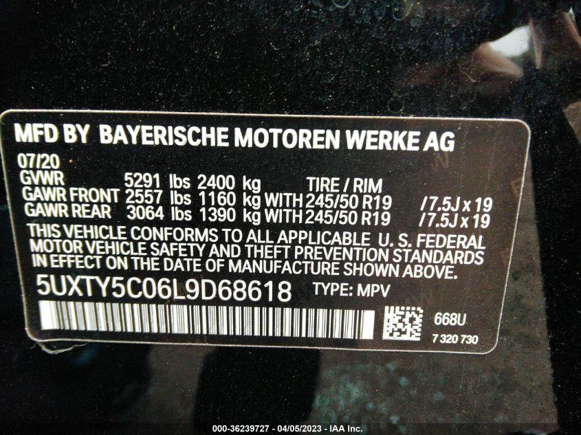 BMW X3 XDRIVE30I 2020