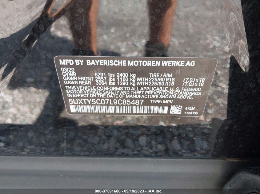 BMW X3 XDRIVE30I 2020