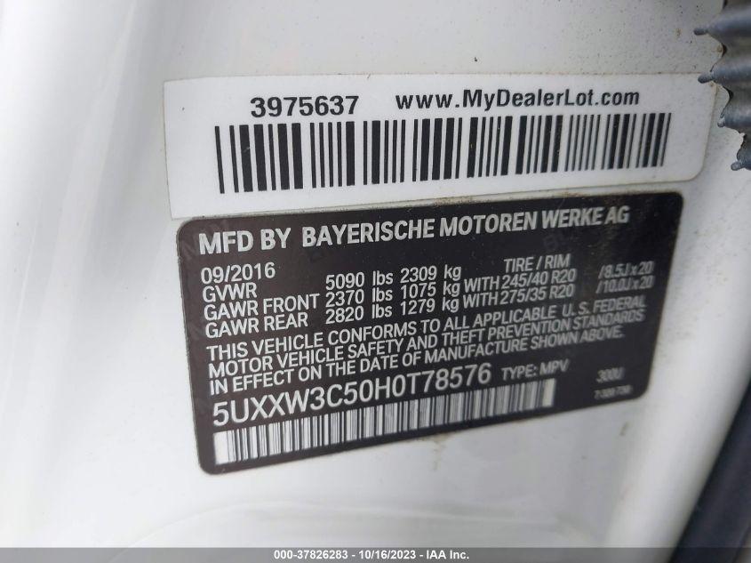 BMW X4 XDRIVE28I 2017