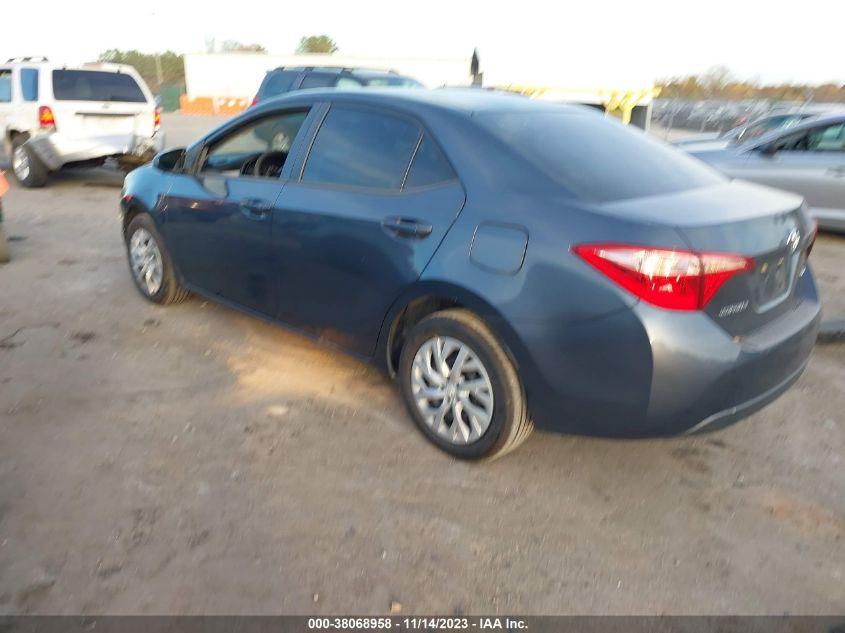 TOYOTA COROLLA LE 2017