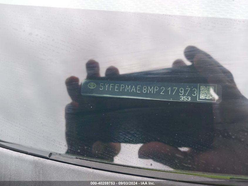 TOYOTA COROLLA LE 2021