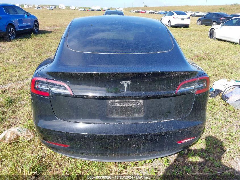 TESLA MODEL 3 STANDARD RANGE PLUS REAR-WHEEL DRIVE 2021