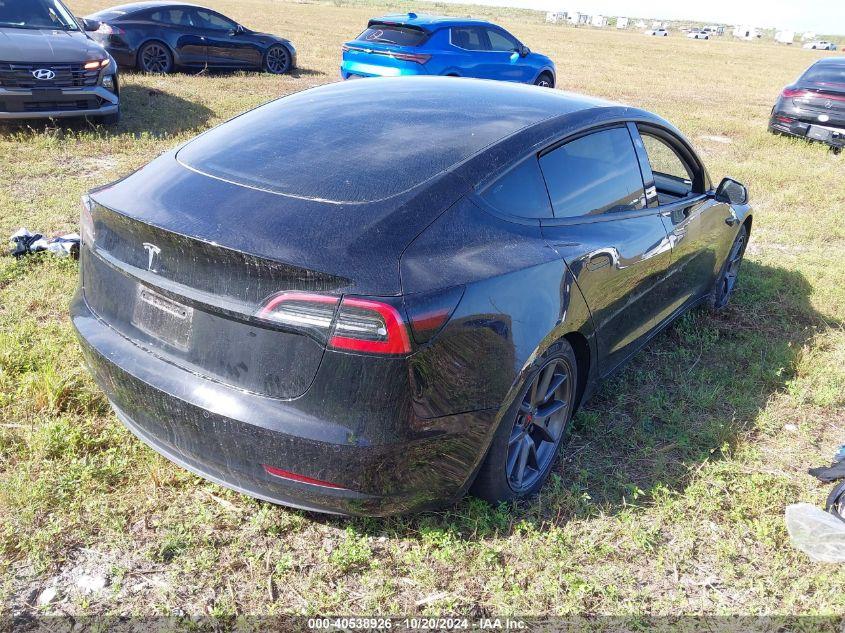 TESLA MODEL 3 STANDARD RANGE PLUS REAR-WHEEL DRIVE 2021