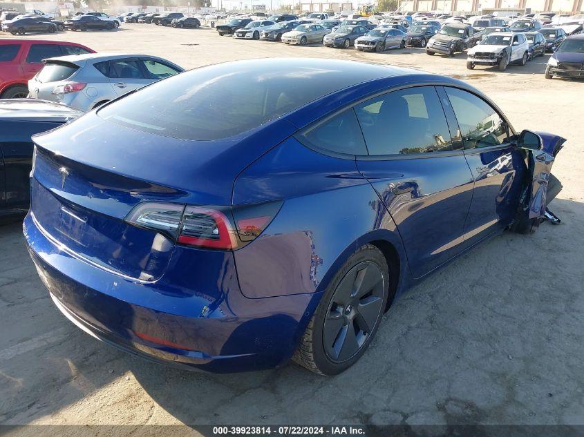TESLA MODEL 3 REAR-WHEEL DRIVE 2022