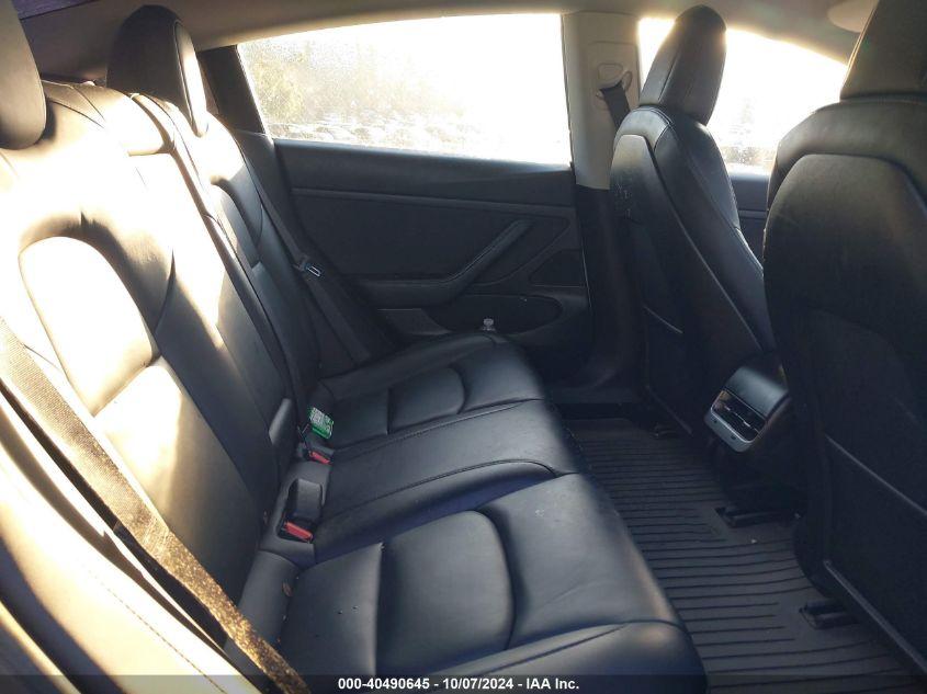 TESLA MODEL 3 STANDARD RANGE PLUS REAR-WHEEL DRIVE/STANDARD RANGE REAR-WHEEL DRIVE 2020