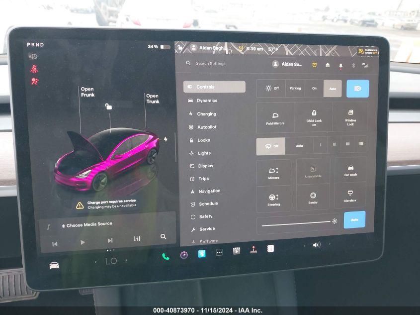 TESLA MODEL 3 REAR-WHEEL DRIVE 2023