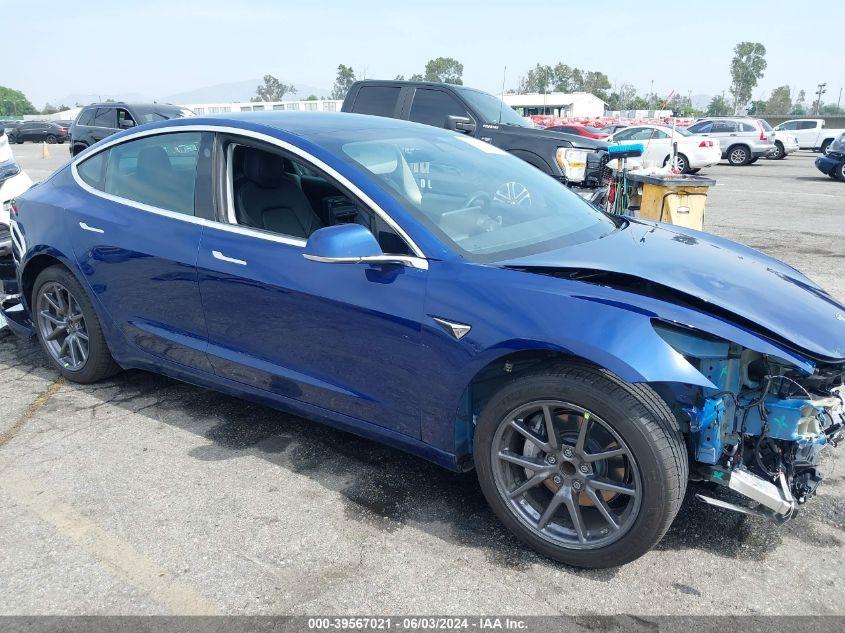 TESLA MODEL 3 STANDARD RANGE PLUS REAR-WHEEL DRIVE/STANDARD RANGE REA 2020