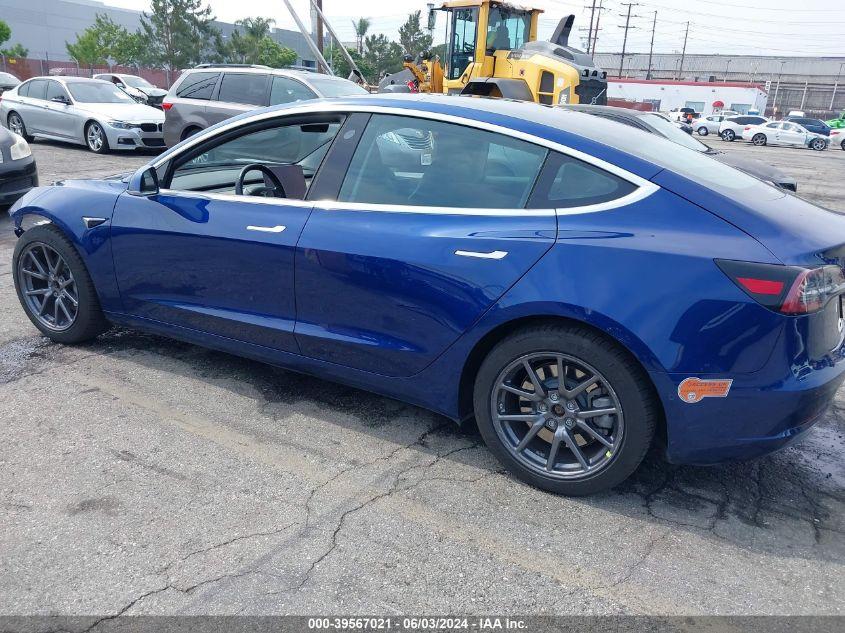 TESLA MODEL 3 STANDARD RANGE PLUS REAR-WHEEL DRIVE/STANDARD RANGE REA 2020