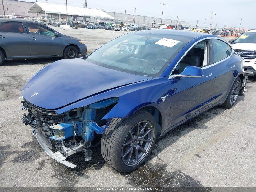 TESLA MODEL 3 STANDARD RANGE PLUS REAR-WHEEL DRIVE/STANDARD RANGE REA 2020