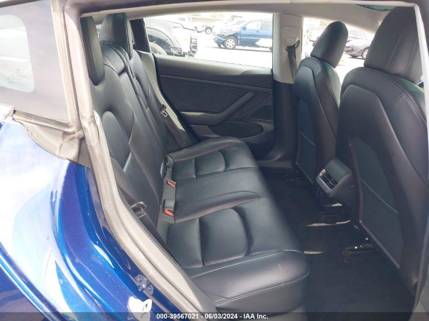 TESLA MODEL 3 STANDARD RANGE PLUS REAR-WHEEL DRIVE/STANDARD RANGE REA 2020