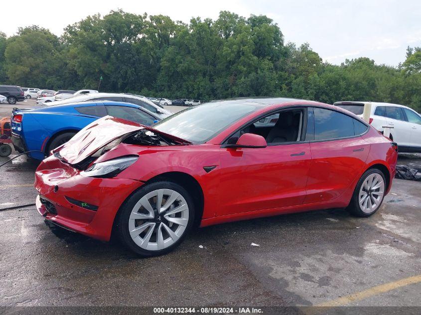 TESLA MODEL 3 STANDARD RANGE PLUS REAR-WHEEL DRIVE 2021