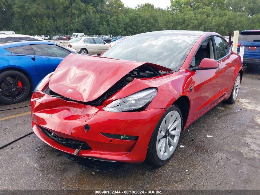 TESLA MODEL 3 STANDARD RANGE PLUS REAR-WHEEL DRIVE 2021