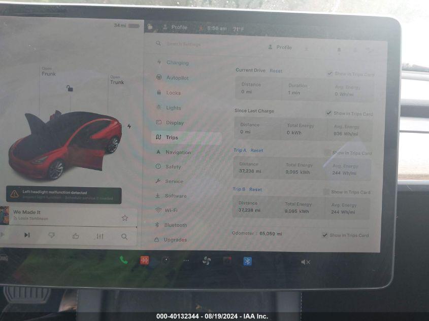 TESLA MODEL 3 STANDARD RANGE PLUS REAR-WHEEL DRIVE 2021