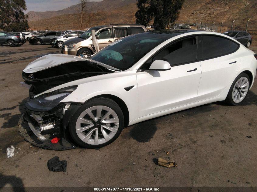 TESLA MODEL 3 STANDARD RANGE PLUS 2021