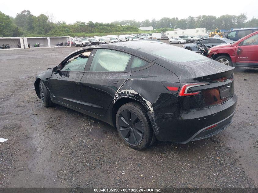 TESLA MODEL 3 REAR-WHEEL DRIVE 2024
